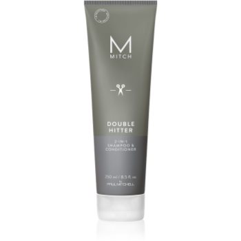Paul Mitchell Mitch Double Hitter 2-IN-1 Shampoo & Conditioner sampon si balsam 2 in 1 pentru barbati